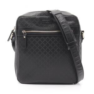 GUCCI Black Leather Shoulder Bag
